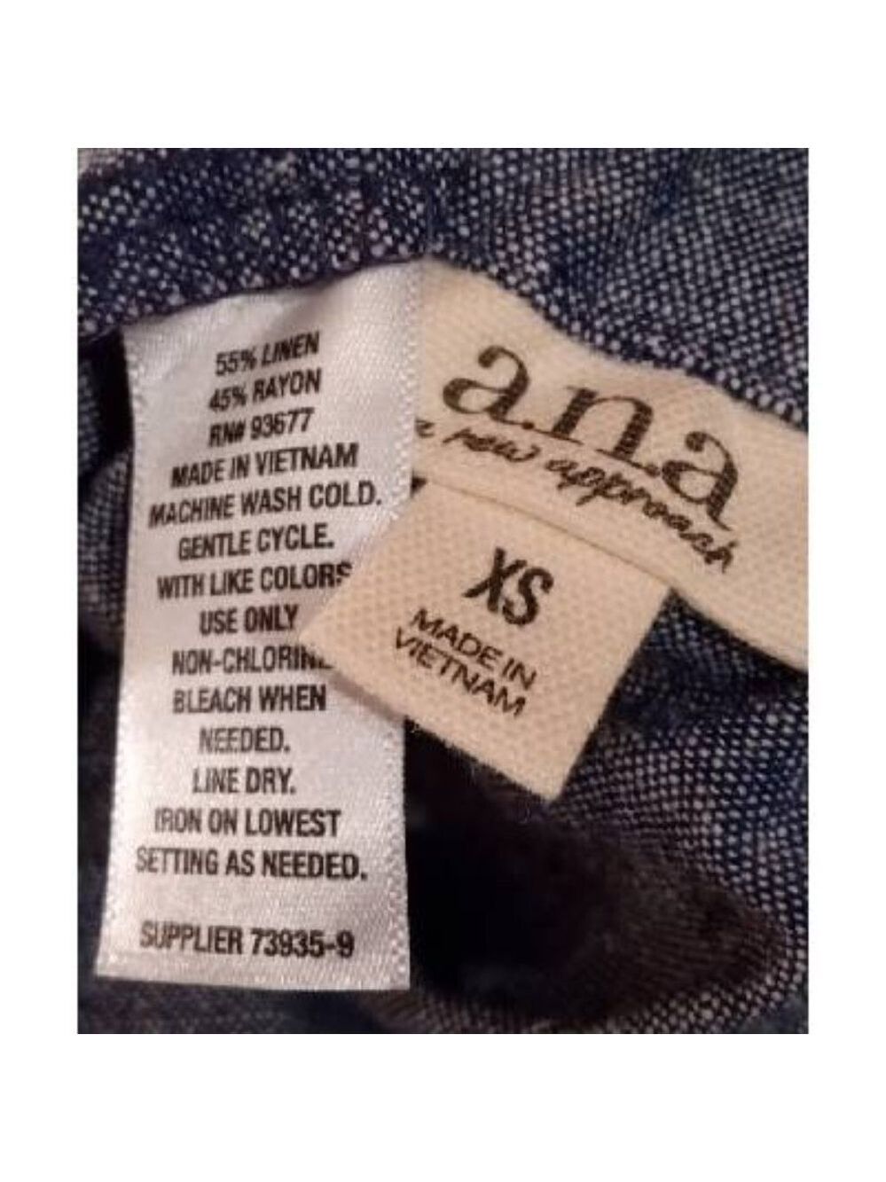 Comfy and Cool! NWT Linen Blend Summer Top Size XS - Picture 2 of 2